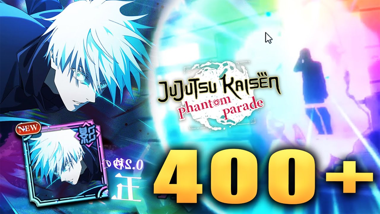 *NEW* 0.2 GOJO 400+ SUMMONS!!!!... and yea its CRAZYYYY! (JJK: Phantom Parade)