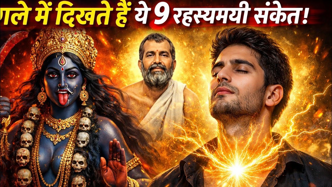  माता काली की शक्ति जागने से पहले गले में दिखने लगते हैं ये 9 रहस्यमयी संकेत 
