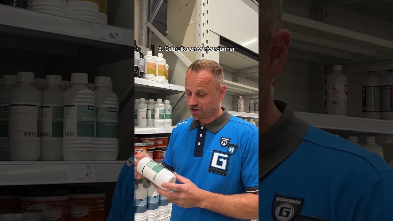 Met deze handige tips van Guy, zijn jouw muren in een keer streeploos geverfd.🤌 | 