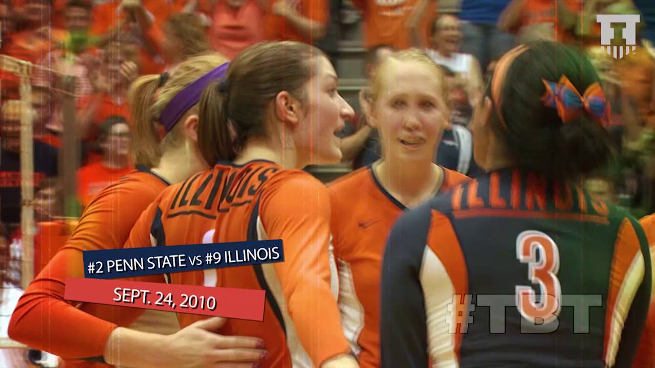 Illini Volleyball #TBT with Dave Loane