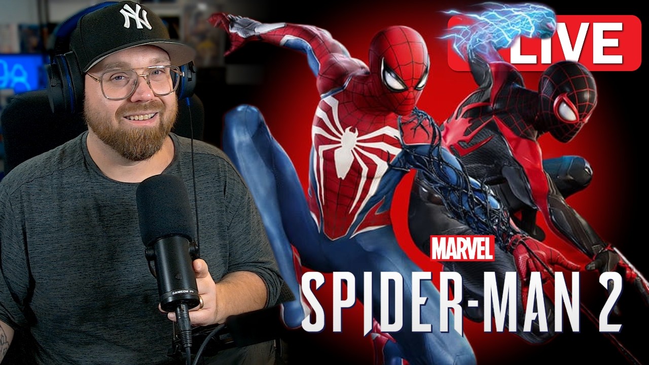 🔴LIVE - Let's Marvel Spider-Man 2 | Game & Chill | Livestream
