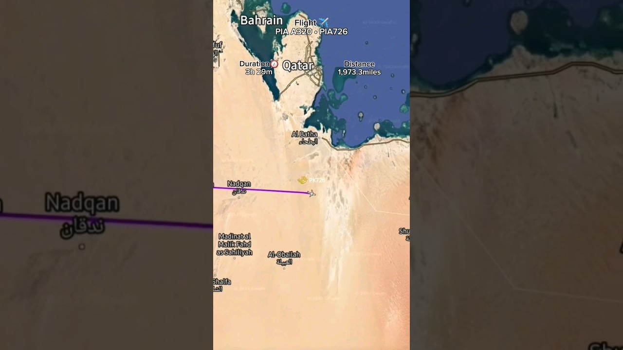 Saudi Arabia Riyadh 🇸🇦 to Lahore Pakistan 🇵🇰 flight duration 3H29m #aviation