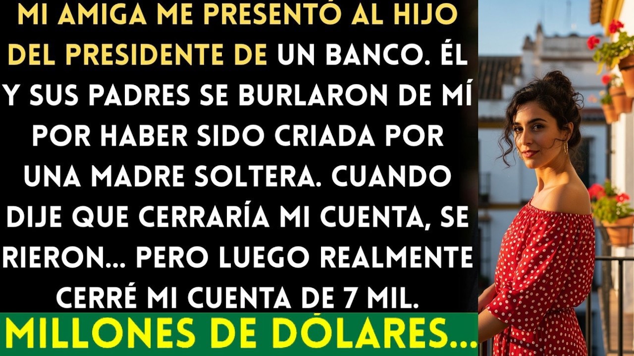 El hijo del presidente de un banco se burló de mi familia monoparental… hasta que cerré un trat