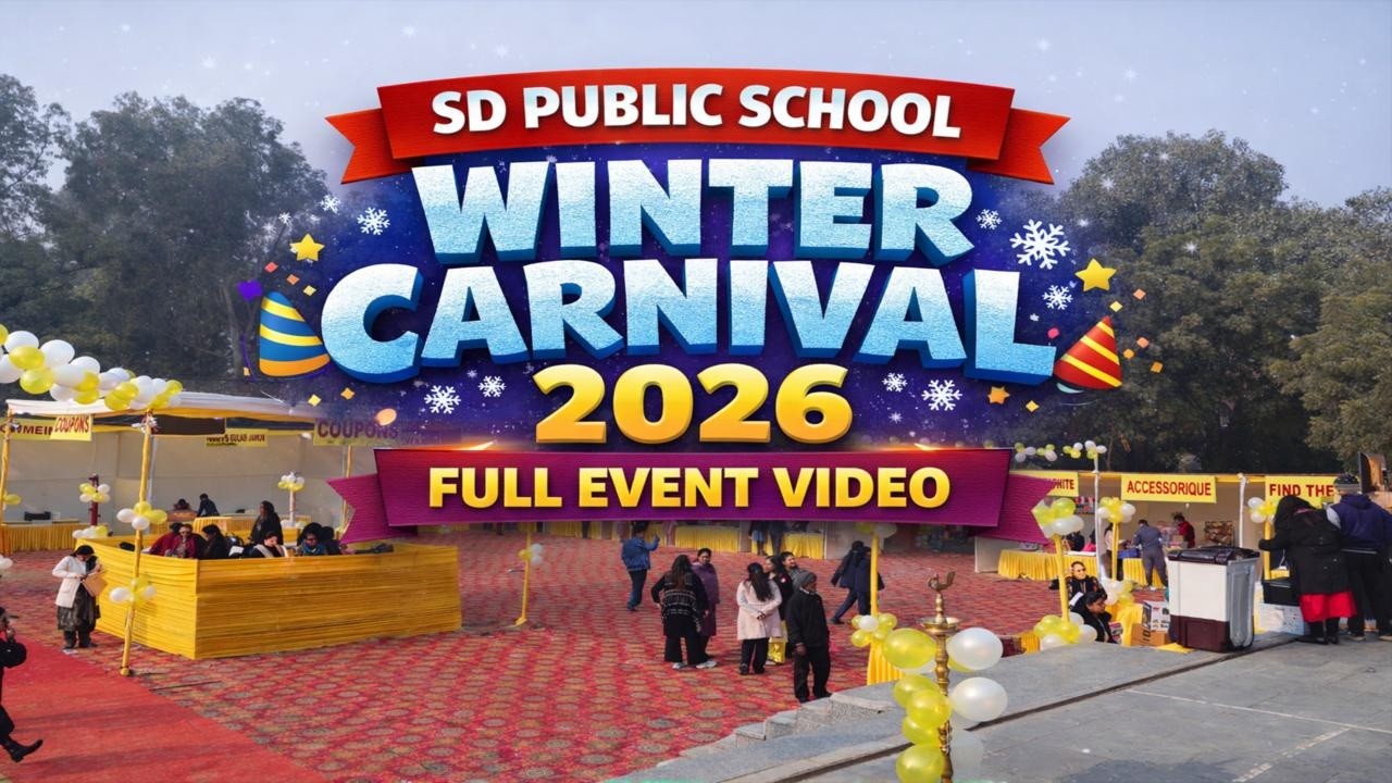 Winter Carnival 2026 | SD Public School | Full Event Video 🎭🎶❄️