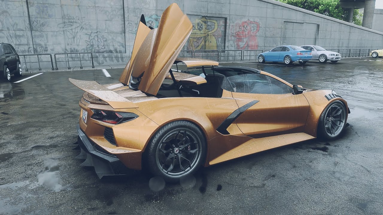 NFS UNBOUND - C8 Folding roof