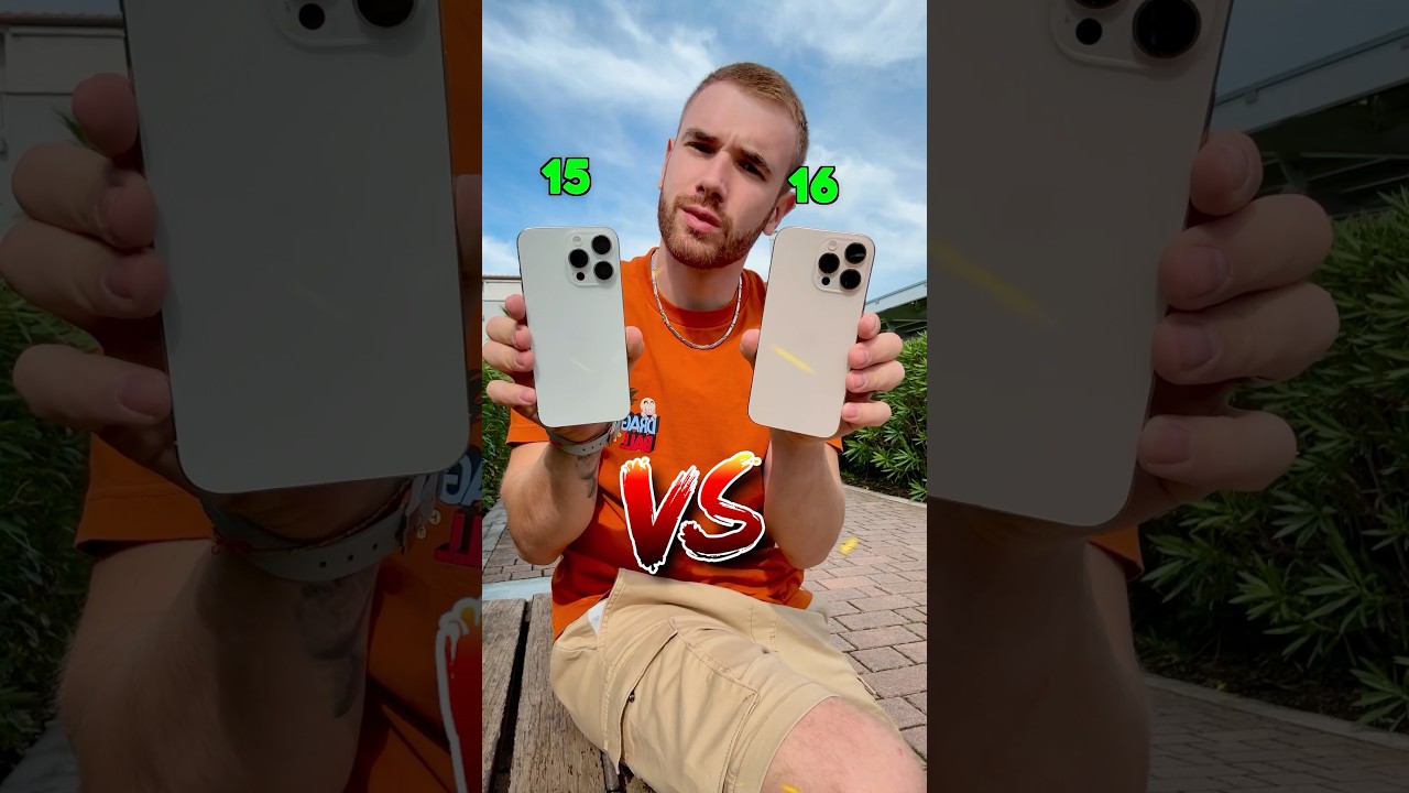 iPhone 15 VS iPhone 16 - FOTOCAMERA