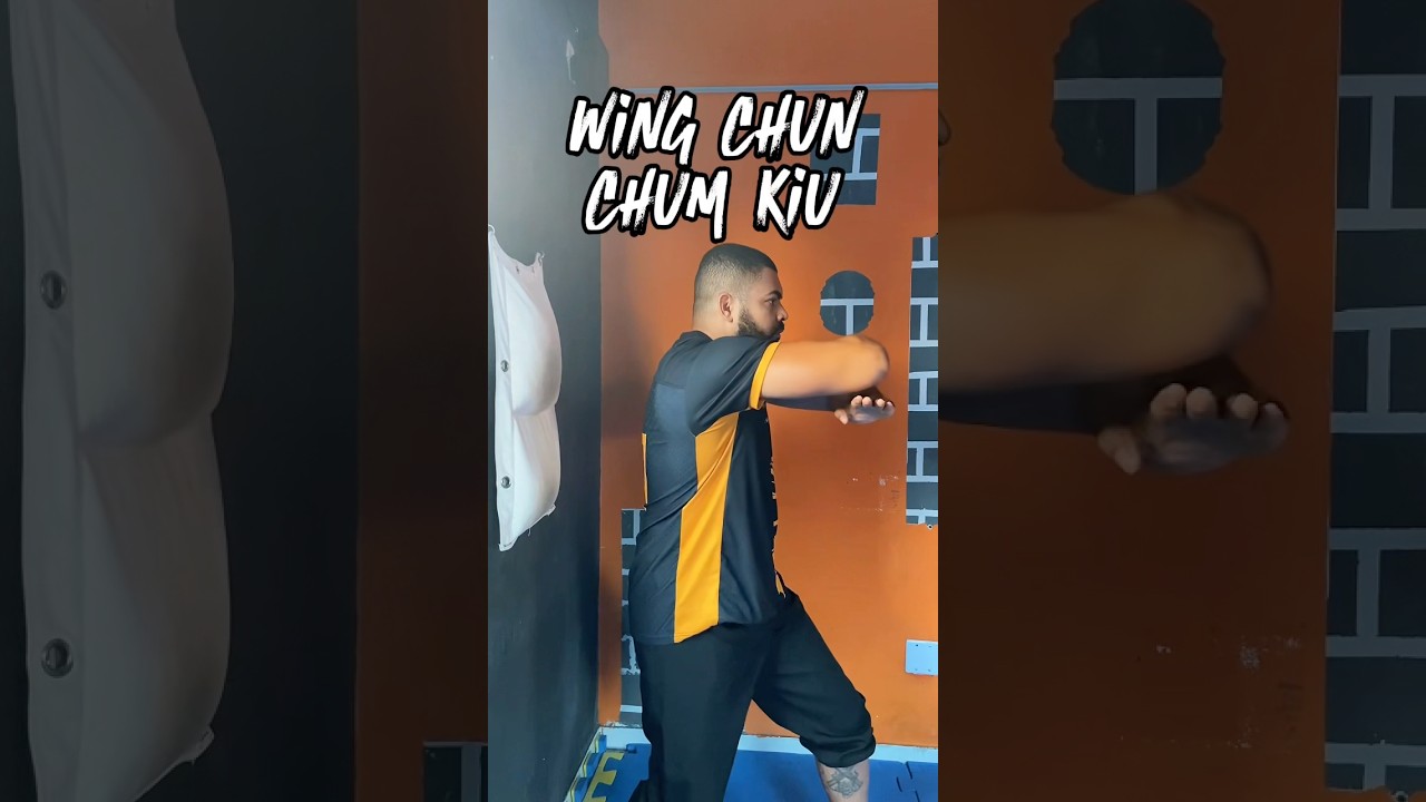 WING CHUN - CHUM KIU - PAI JARN HACKING ELBOW STRIKE #wingchun #kungfu #mma #muaythai #karate