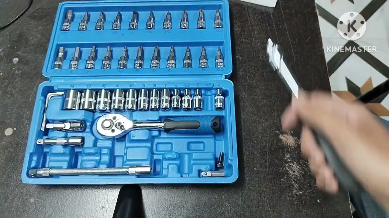 Aegon ss46 piece tool kit fill review #design #ns125 #peace #challenge #tools