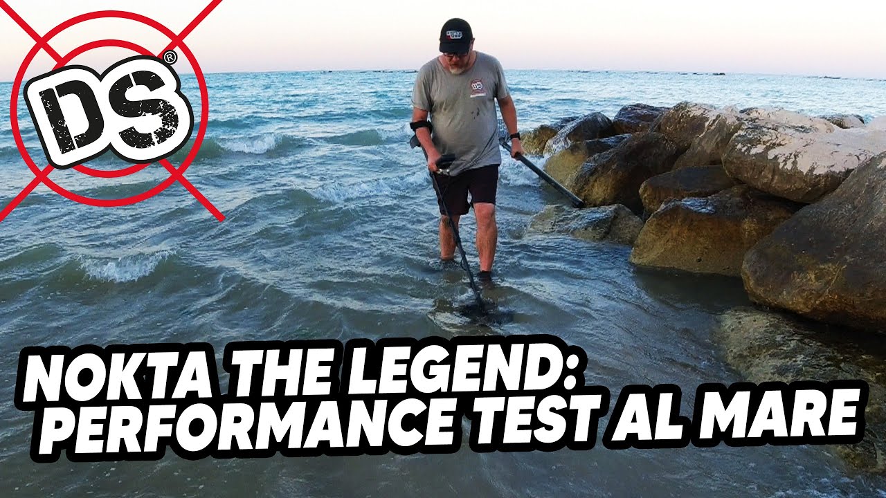 NOKTA THE LEGEND: PERFORMANCE TEST AL MARE - www.detectorshop.it