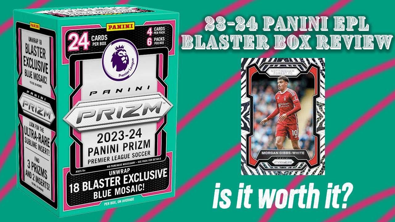 Panini Prizm Soccer 2023-2024 BLASTER BOX. PULLED AN AUTO AND 2 number cards