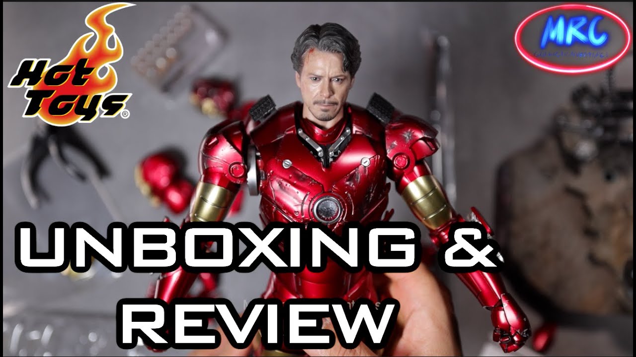 Hot Toys IRON MAN Mark III 2.0!! Распаковка и обзор коллекционной фигурки в масштабе 1/6
