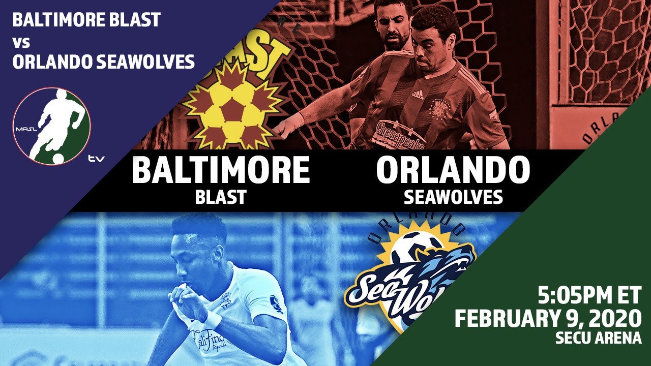 Baltimore Blast vs Orlando SeaWolves