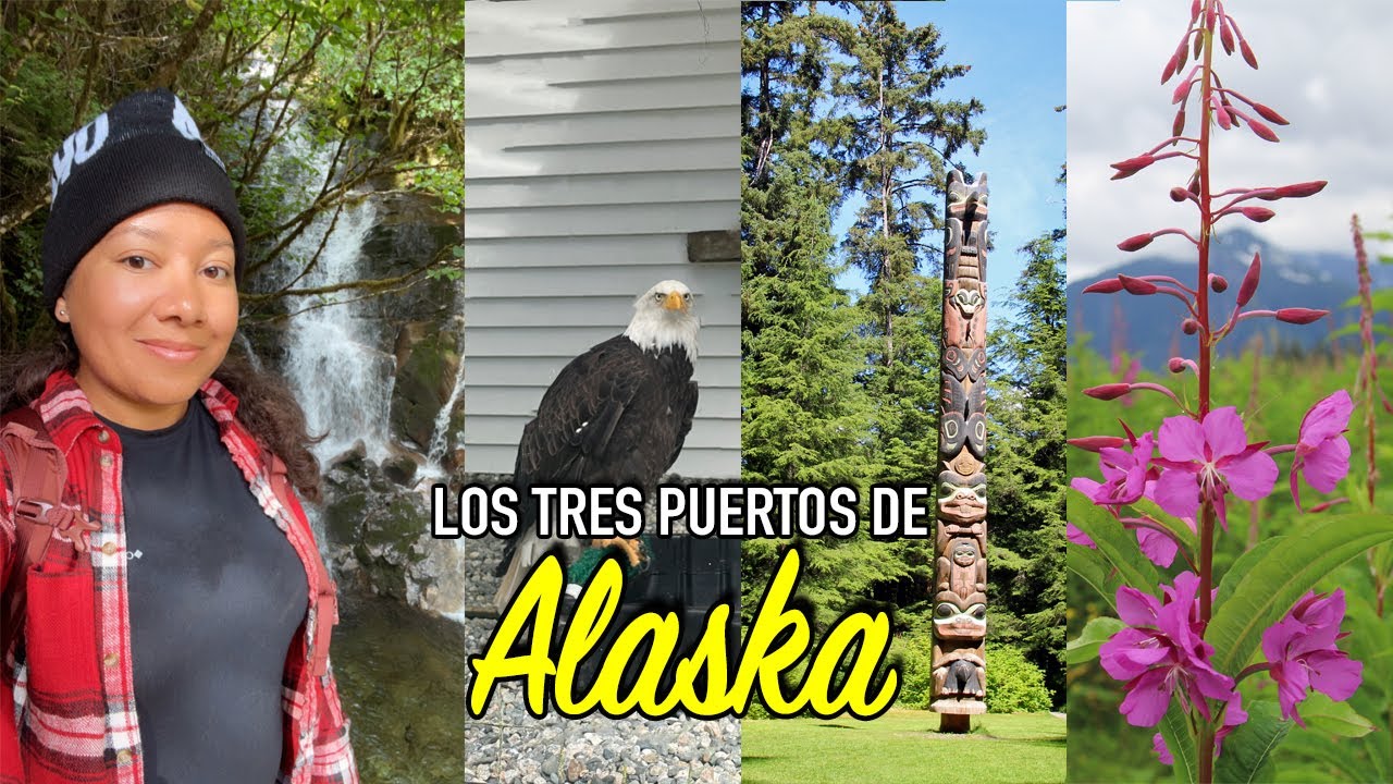 Juneau, Sitka, y Ketchikan -- los tres puertos de crucero en Alaska
