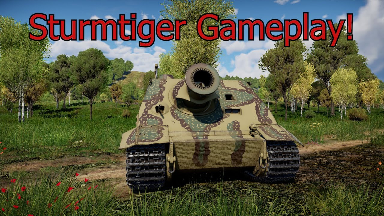 War Thunder - Sturmtiger Ground RB Gameplay + Bonus He 162 Gameplay!