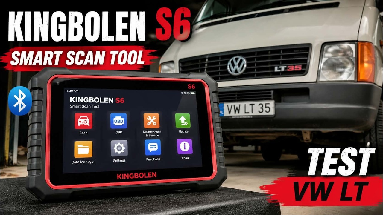 280 &ndash; KINGBOLEN S6 SMART &ndash; Czy ten tester ogarnie kampera? Citro&euml;n Jumper Adria pod lupą