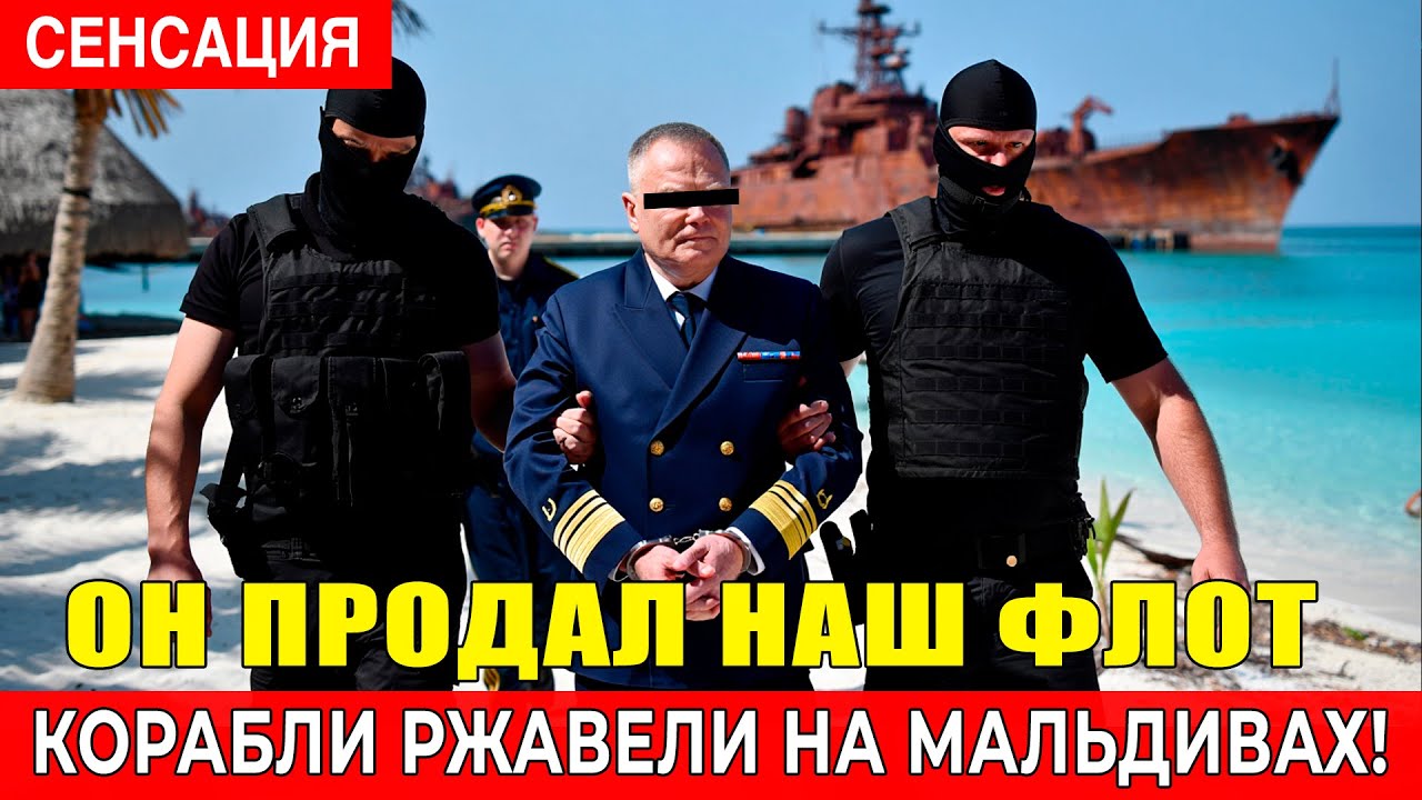 АДМИРАЛ ПРОДАЛ ФЛОТ! 12 кораблей ушли на металлолом — он купил ОСТРОВ на Мальдивах