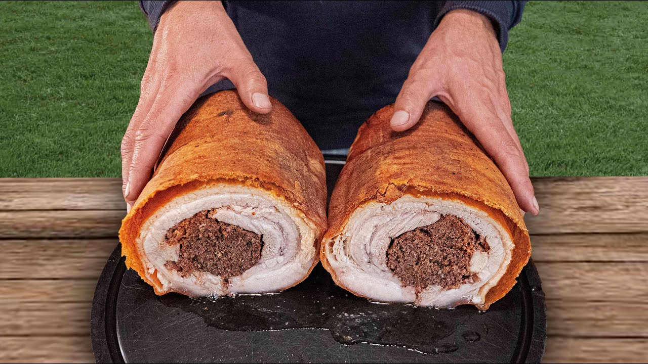 How To Smoke CRISPY Pork Belly on the Grill - Most Tasty BBQ Food