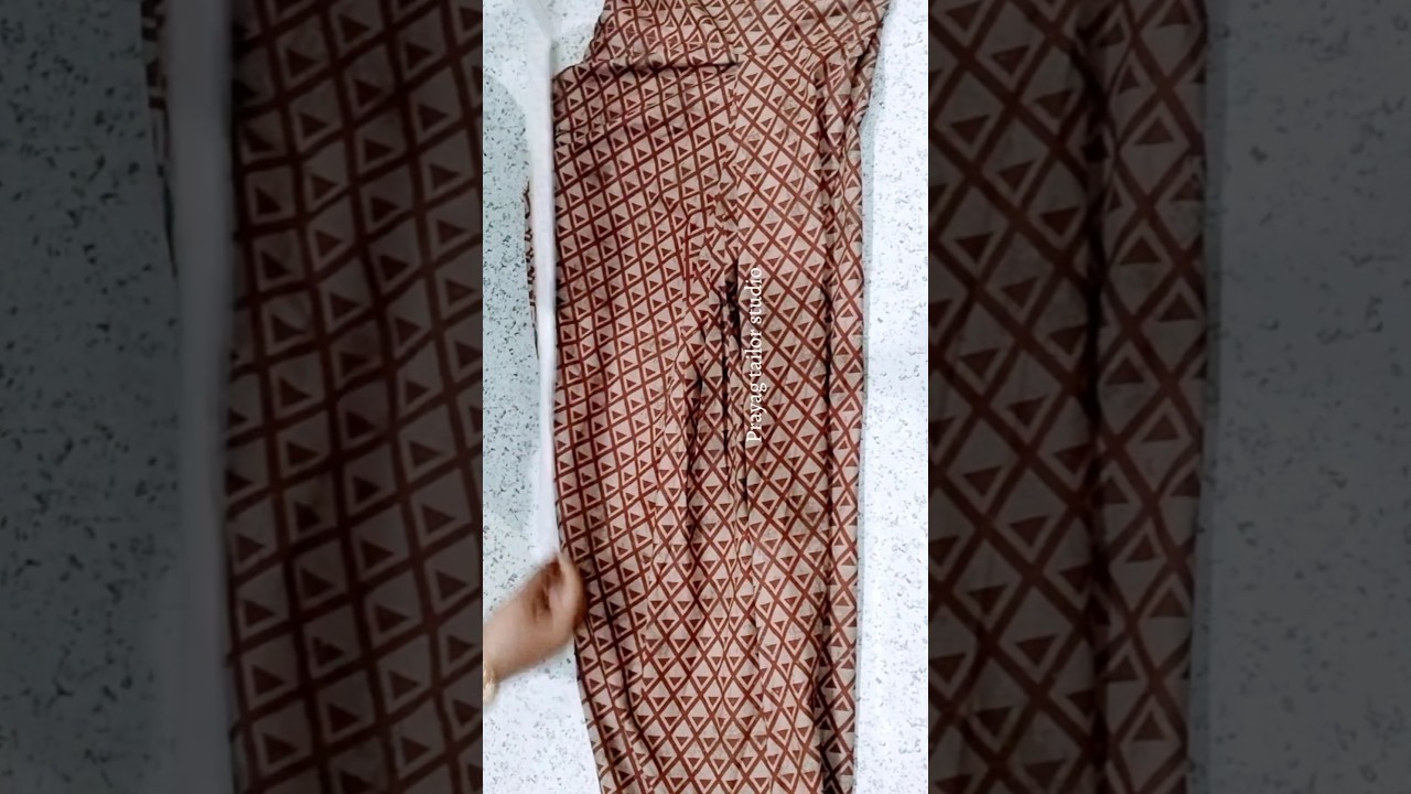 Simple Guddi Cut Salwar 👗 Step by Step Cutting Ideas#shorts #ytshorts #shortsfeed #Guddi cut salwar