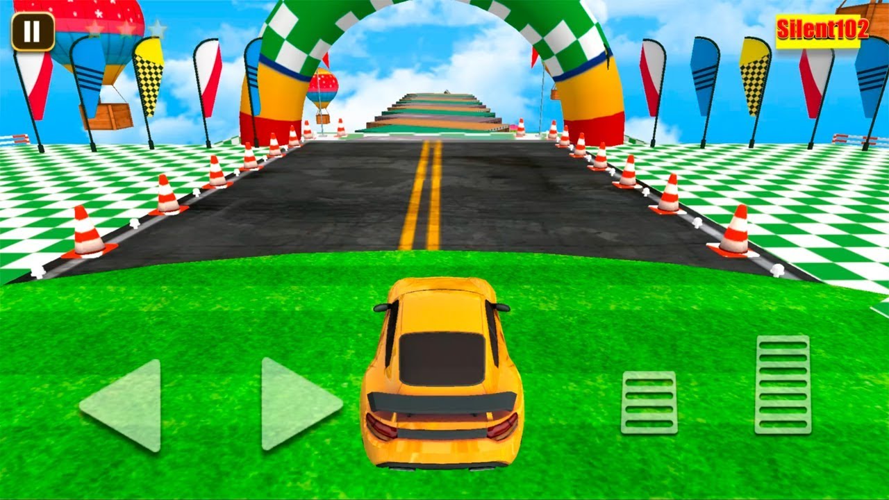 Mega Ramp Amazing Car Tracks, Stunts & Racing Game #3 - By Silent102 Gamedy