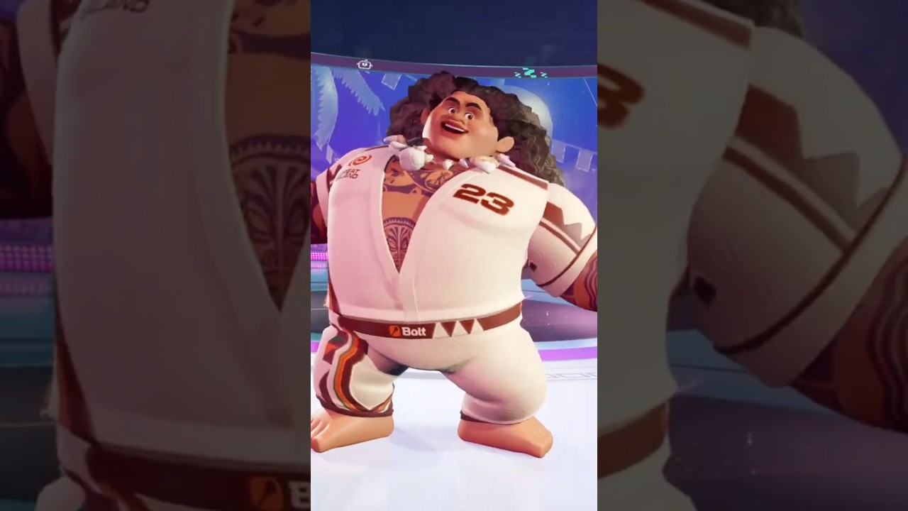 MAUI racer unlocked in Disney Speedstorm #disneyspeedstorm #shortsgaming