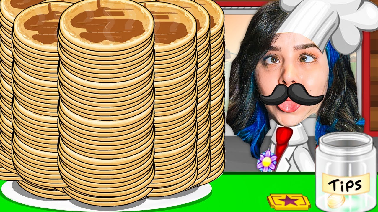 Servi 7.004 Panquecas porque ela me irritou... PAPA PANCAKERIA