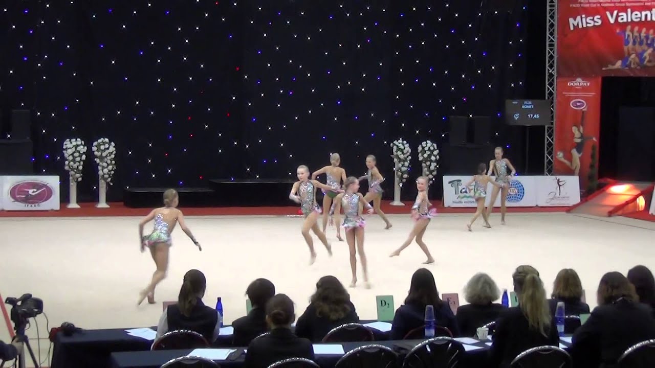 Team Minetit Tampereen Voimistelijat AGG 12-14 Miss Valentine 2015
