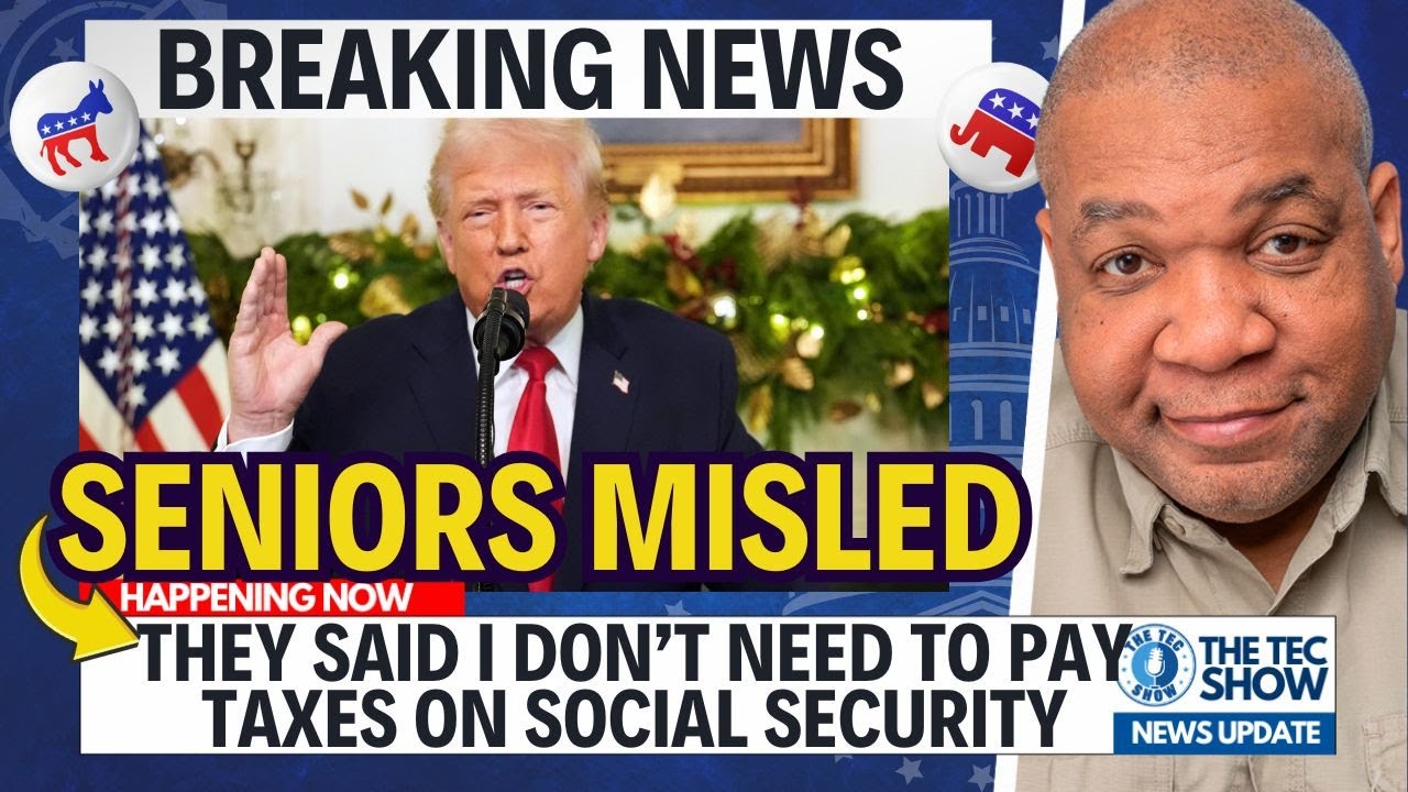 BREAKING: Trump’s “No Tax on Social Security” Claim EXPOSED!! Tax Claim Isn’t What It Seems