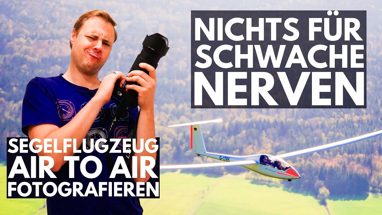 Air to Air Segelflugzeug fotografieren aus meiner C42