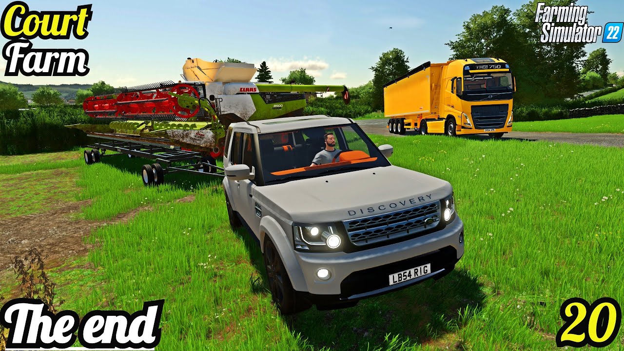 HARVEST CROPS and SELL the FARM | Court Farm | Farming Simulator 22 | Ep: 20