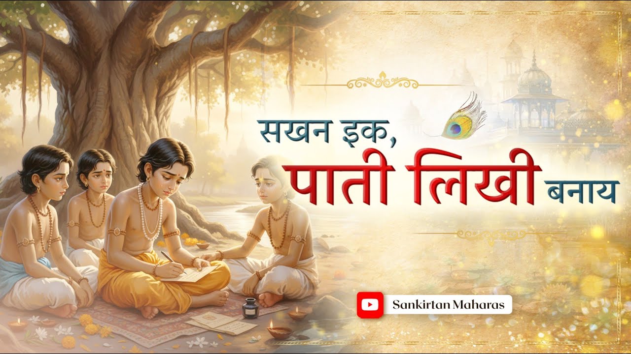 जब गोप कुमारों ने लिखा श्री कृष्ण को पत्र  | Gems Of Prem Ras Madira | Sankirtan Maharas