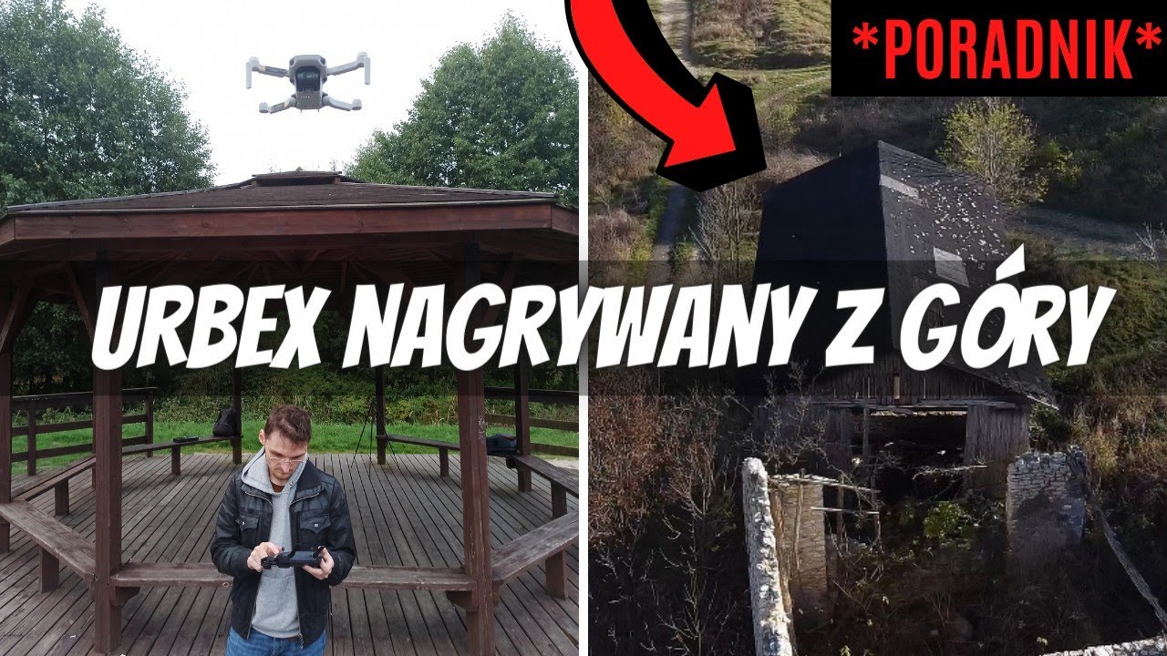 najlepszy dron do urbexu / DJI Mavic Mini Fly More Combo / jak latać dronem / NaUrbexie