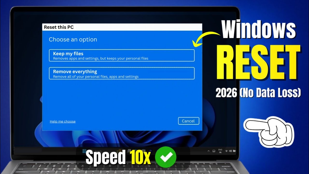How to Reset Windows 11 PC/Laptop 2026 | Format Your Windows 11 Without Losing Data