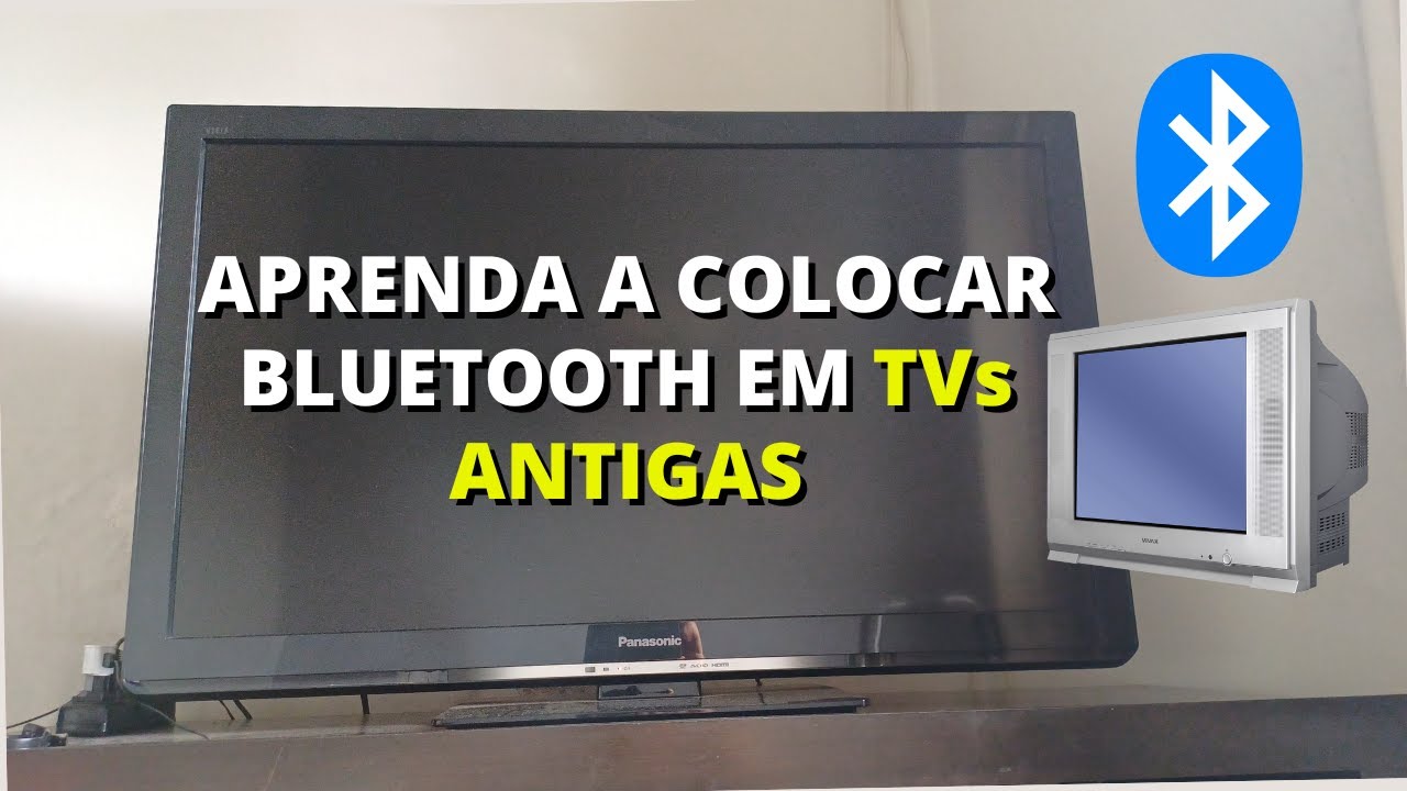 Como Colocar Bluetooth na TV Antiga e TV de Tubo