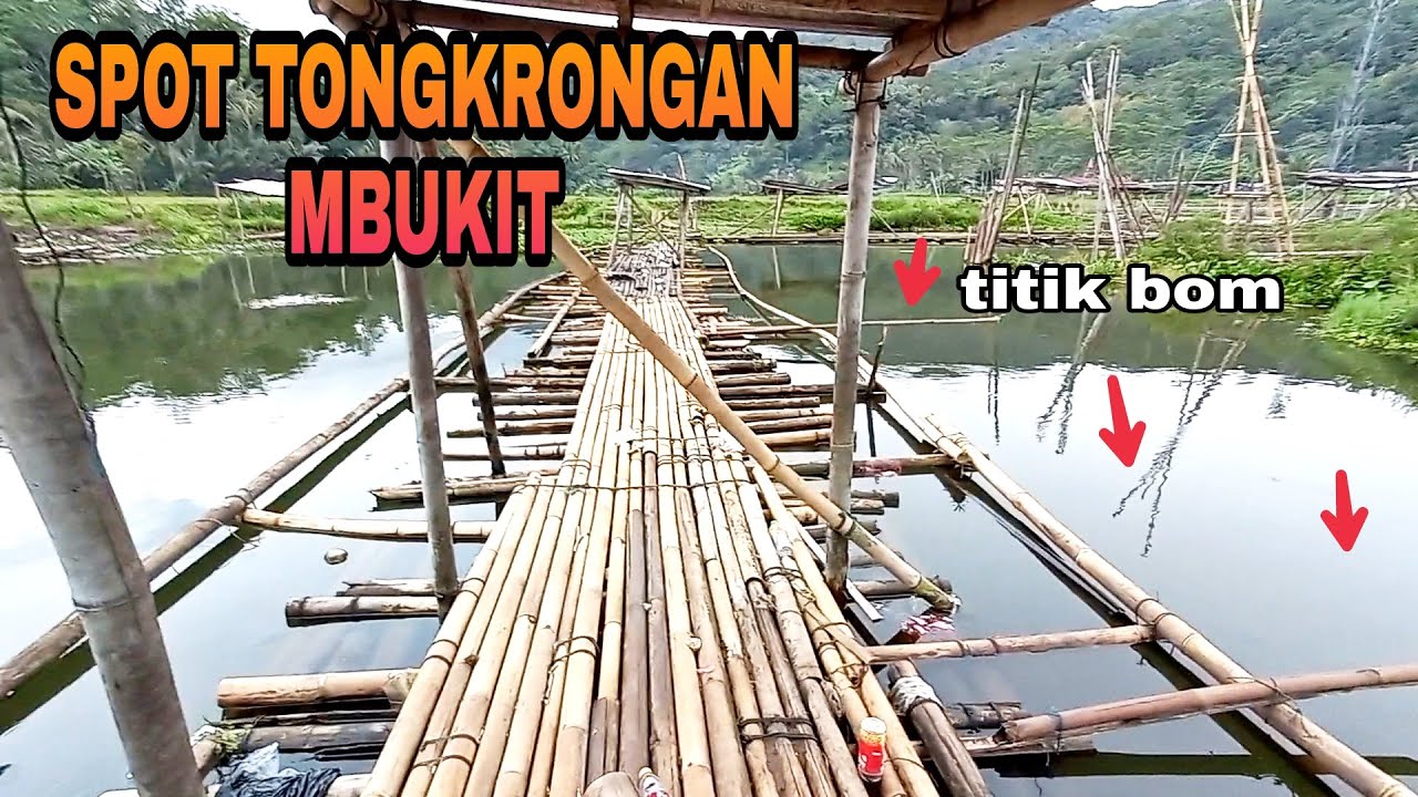 GILAK !! mancing di spot tongkrongan sebelah bukit ada cintanya