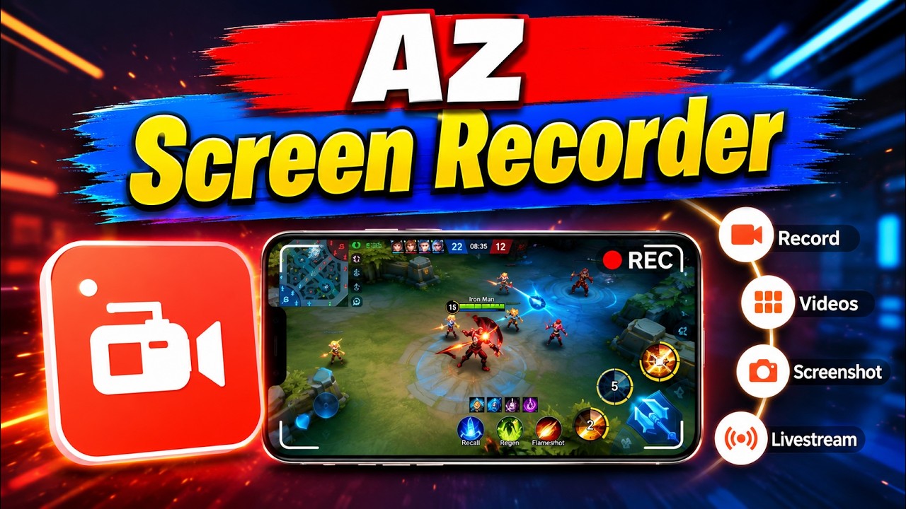 AZ Screen Recorder: как записать экран Android и iOS &mdash; советы по записи видео и трансляции