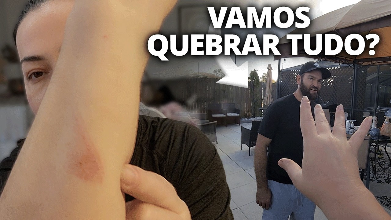 ME MACHUQUEI NO TRABALHO 😰 + O fim da nossa cerca de madeira e o novo projeto!