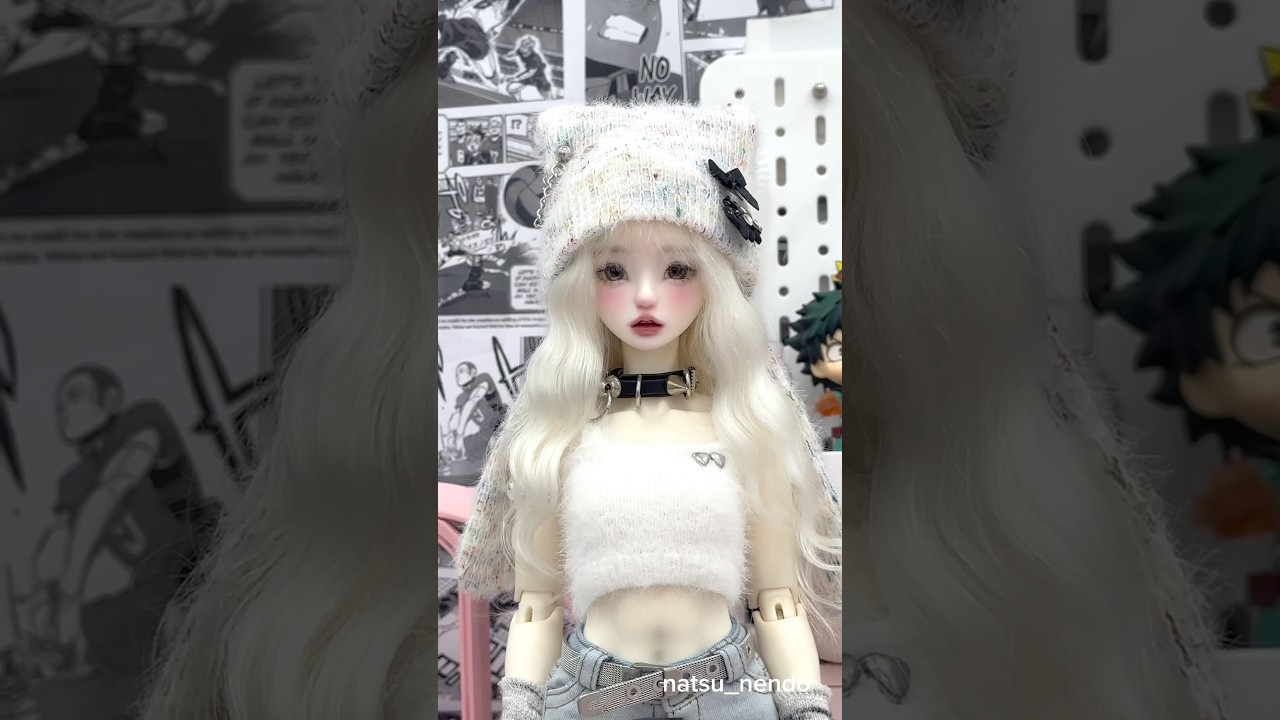 Unboxing bjd 1/4 doll head