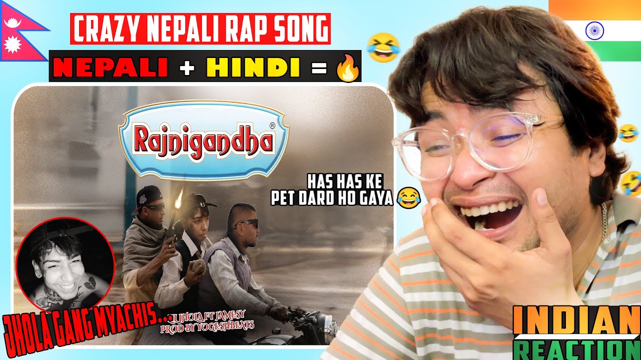 Rajnigandha song REACTION | Crazy Duo - Lil Jhola & Jamesy | Indian Reacts