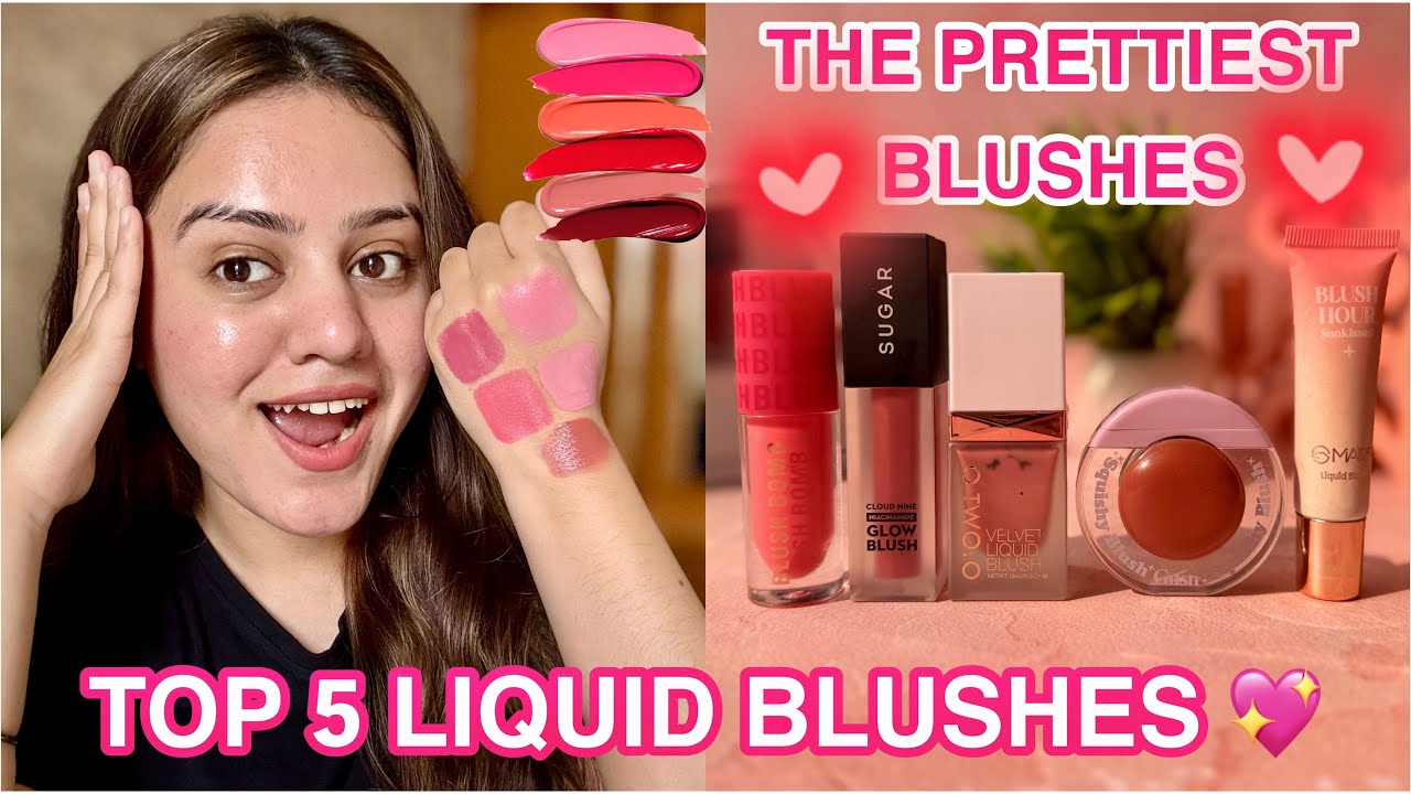 Top 5 Best Liquid Blushes in India 2026 💕 Long-Lasting, Glowy & Blendable | Kp Styles