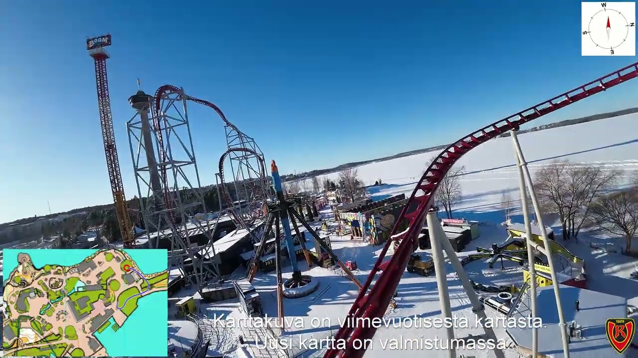 Särkänniemi-suunnistus 2026/huvipuisto helmikuussa