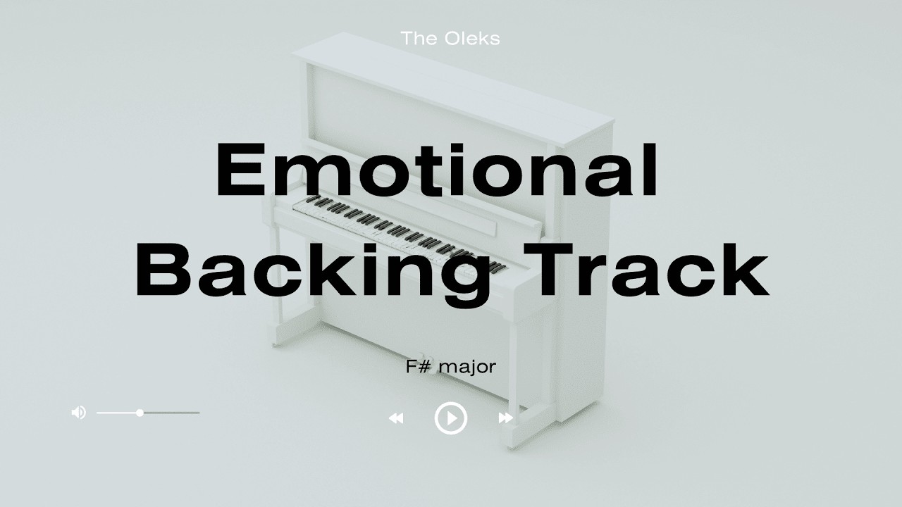 [FREE]  Emotional Piano Ballad l Songwriters Backing Track l 'Time Passes'