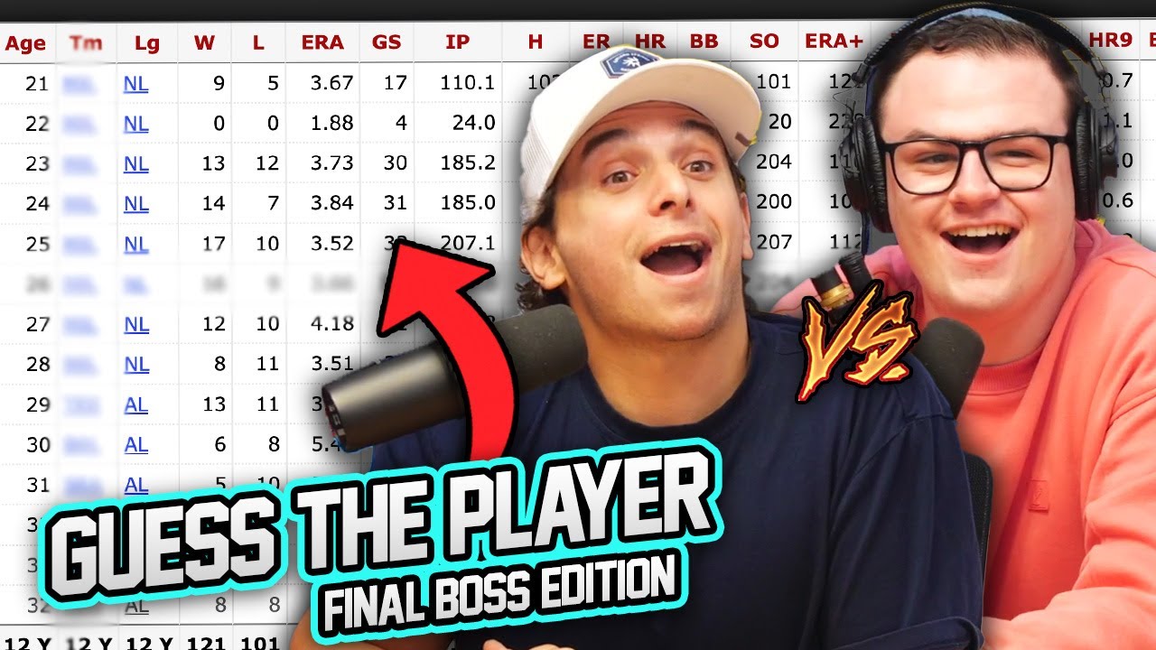 Can we guess these players ONLY by their stats? (RefGuess Season 2 Finale)