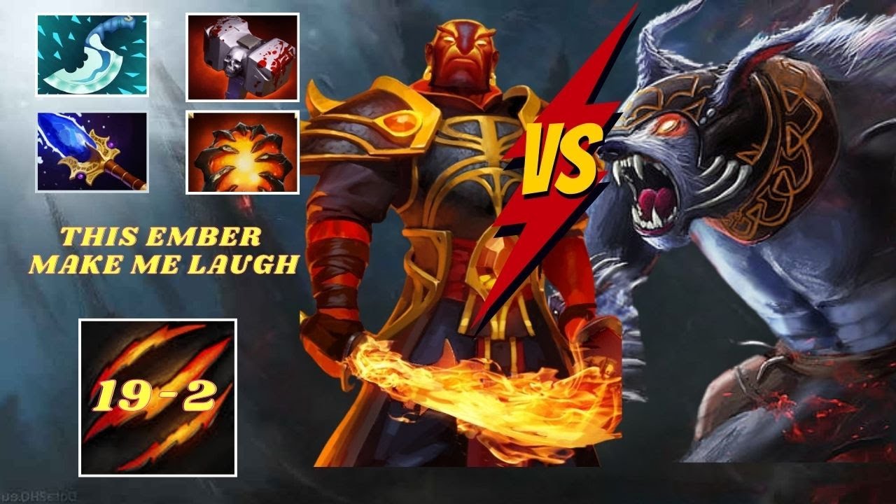 Ursa Mid Lane vs EZ Ember &ndash; Total Domination & Funny Chat! | Dota 2