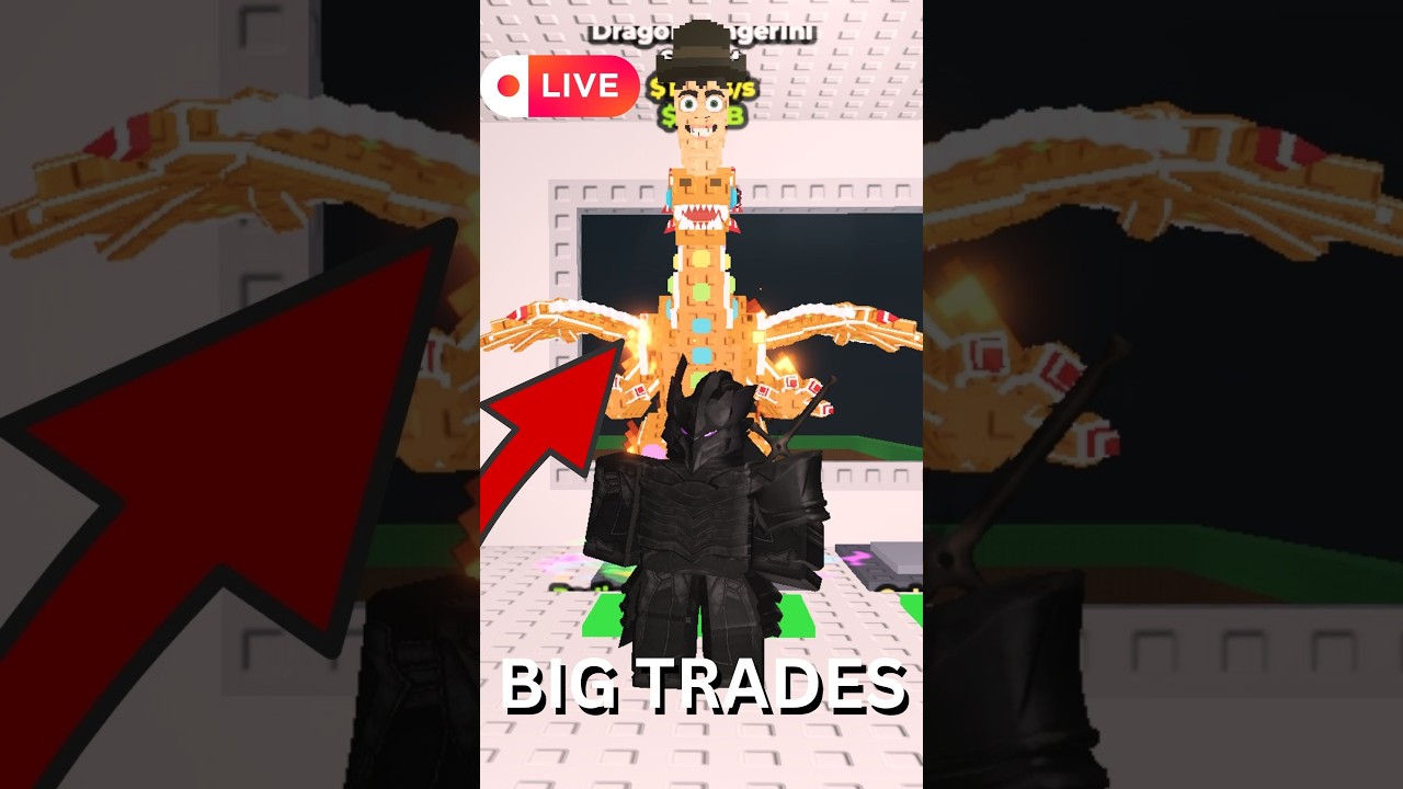 🔴RUNNING BIG TRADES! #shorts #live #roblox
