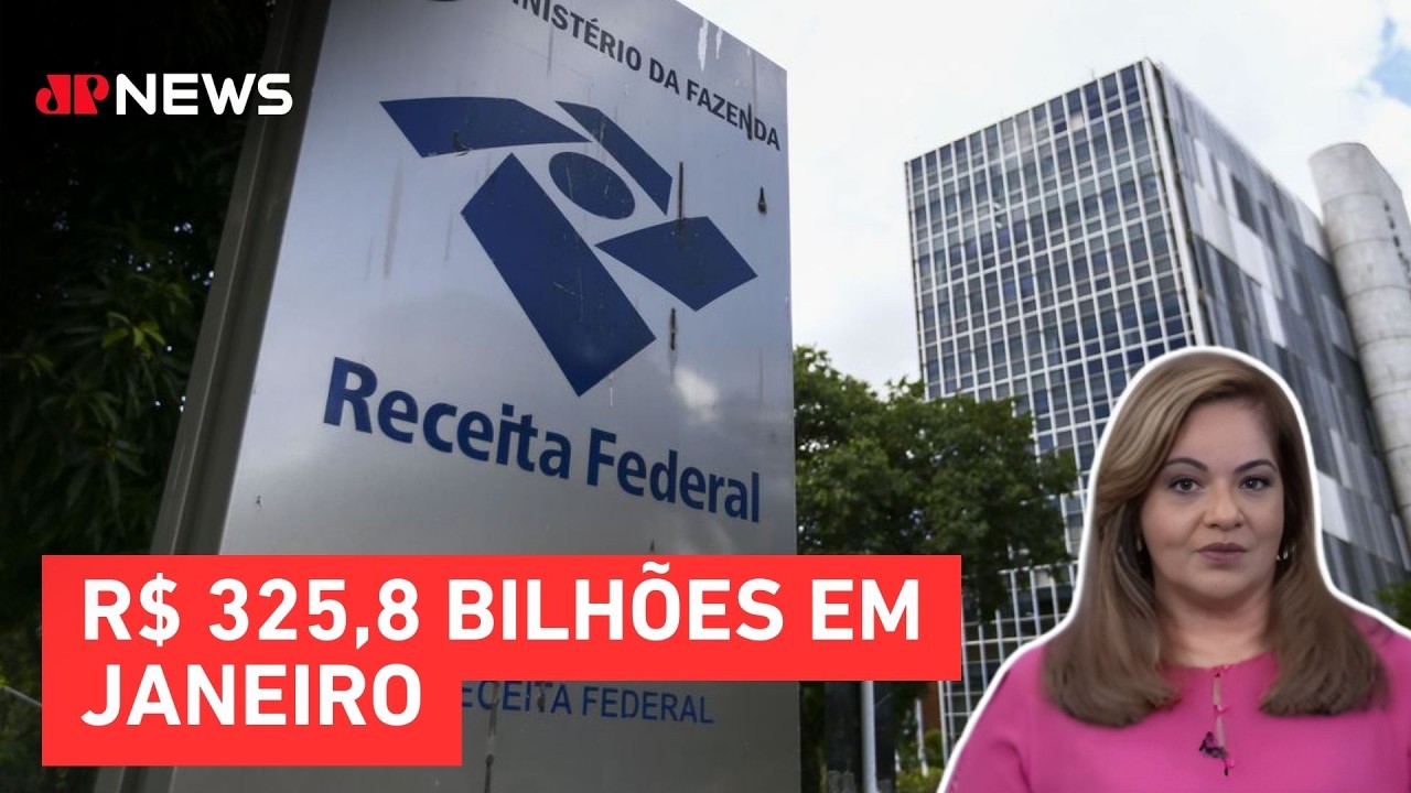 Arrecadação federal atinge maior valor em 32 anos; Denise Campos explica | TEMPO REAL