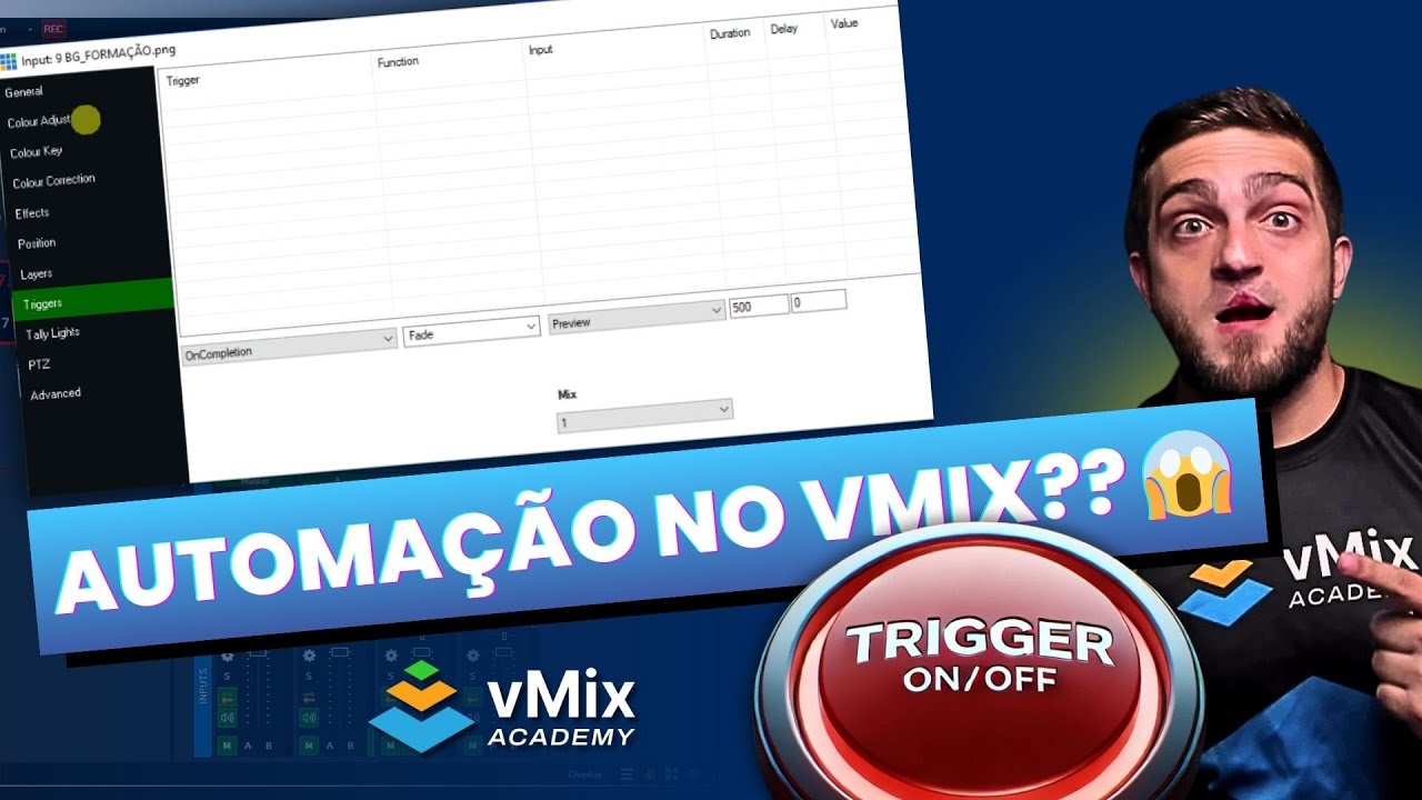 vMix | Triggers - GUIA COMPLETO - AUTOMAÇÃO SIMPLES