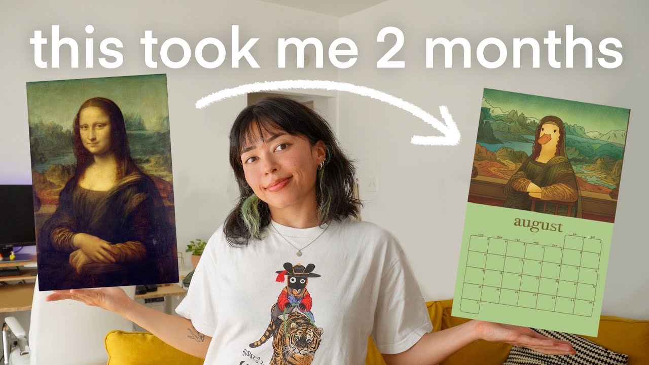 my biggest illustration project so far | artist diaries