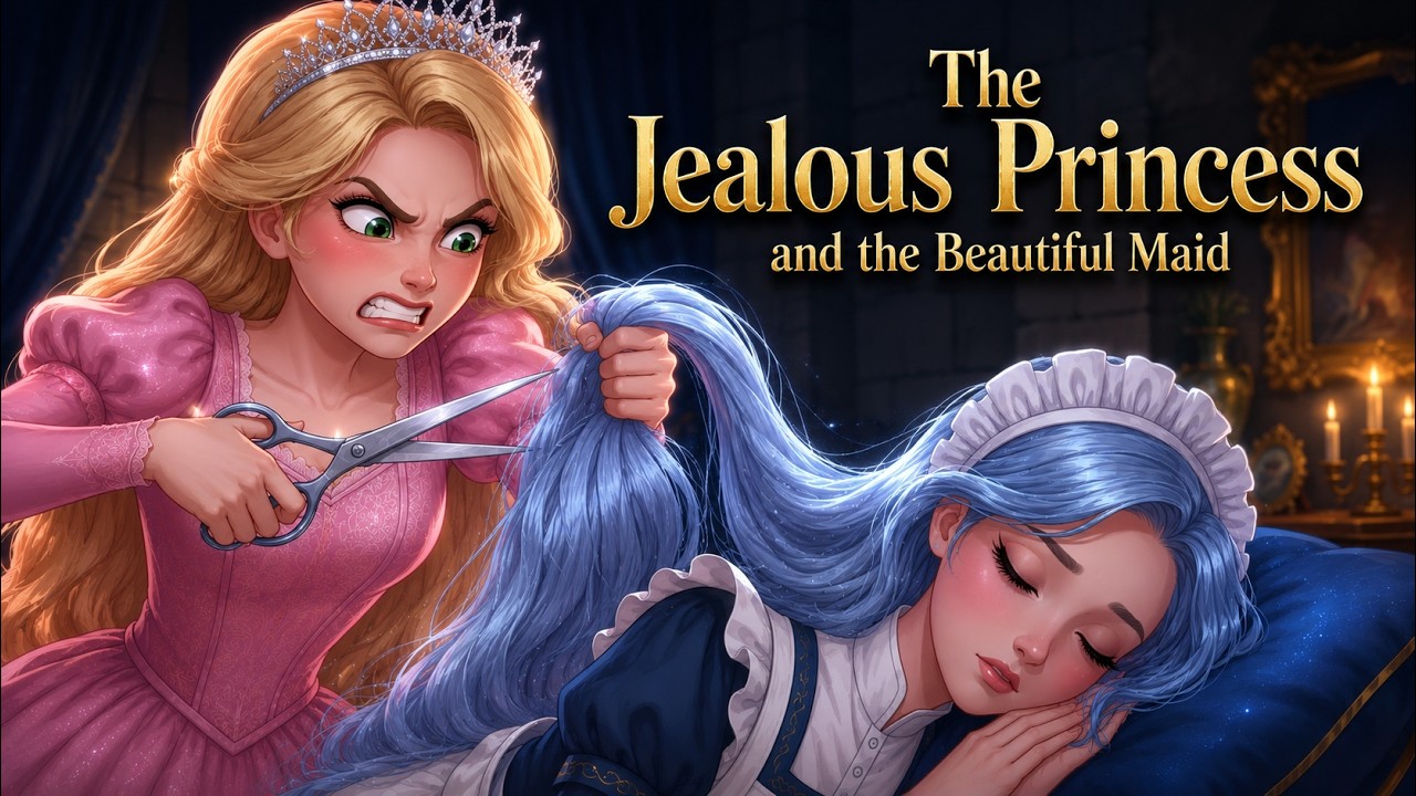 The Princess Envied Her Maid&rsquo;s Beauty | The Jealous Princess and the Beautiful Maid | Bedtime Story⭐