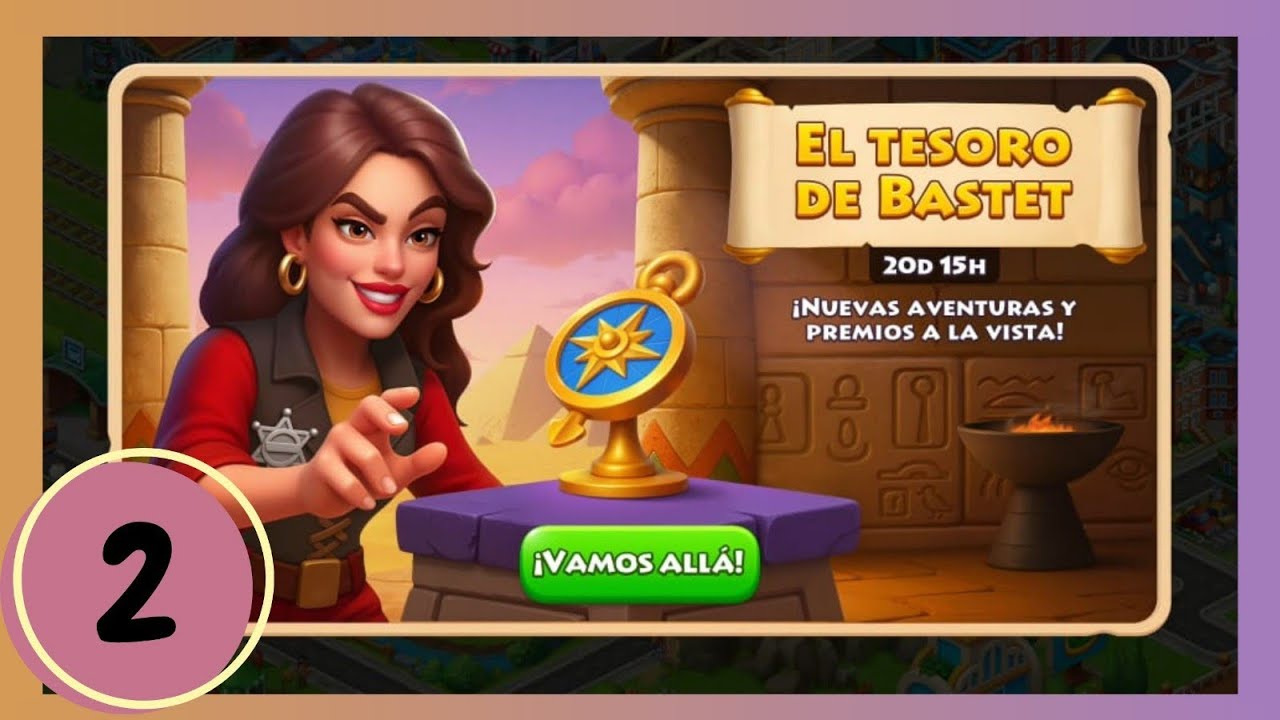 TOWNSHIP EVENT - EL TESORO DE BASTET | 23/01/2026 N°2 #fyp #township #games #gaming 