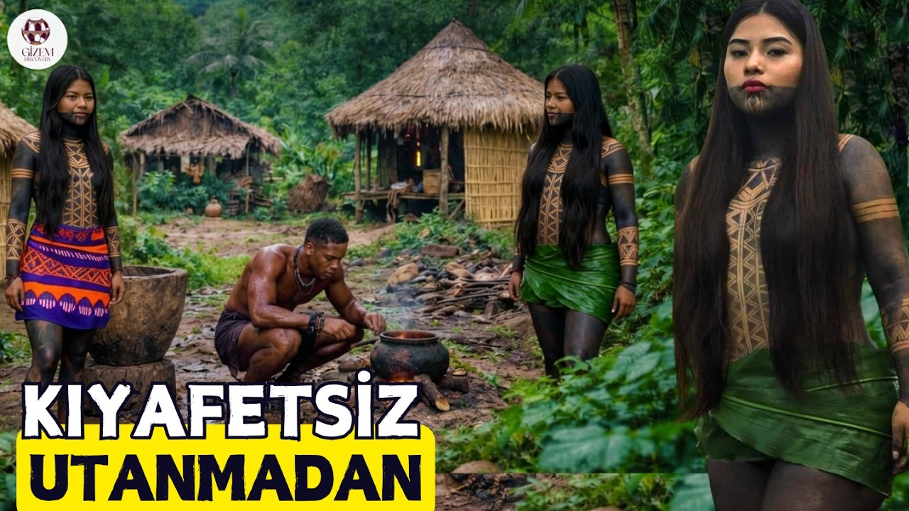 Panama'daki Embera kabilesinin gizemli yaşamı: &Ccedil;it yok, d&uuml;ğ&uuml;n i&ccedil;in 4 gece,modern hayata ihtiya&ccedil; yok!